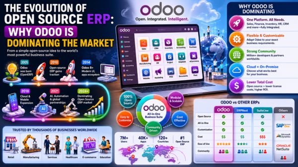 The Evolution of Open Source ERP: Why Odoo is Dominating the Market
